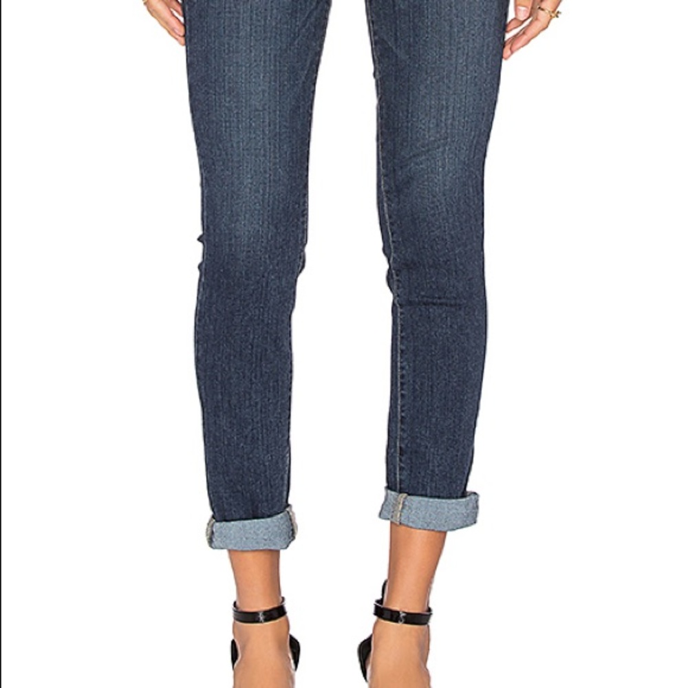 Paige Hoxton crop roll up skinny jeans